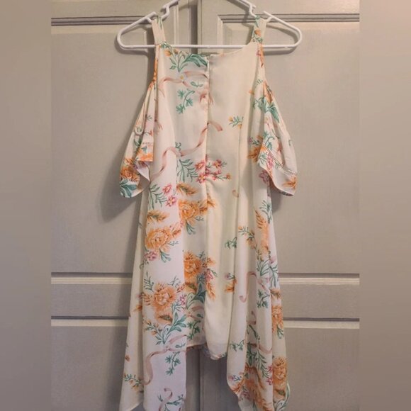 Beauty and the Beast cold shoulder dress - Picture 3 of 8